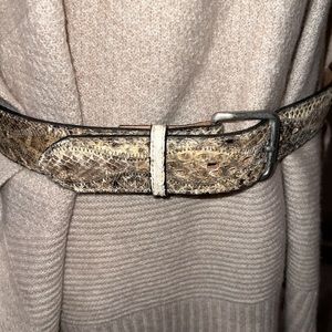 NOCONA belt, Genuine Snakeskin, size 36, UNISEX